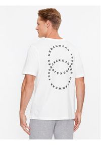 Jack & Jones - Jack&Jones T-Shirt 12235209 Biały Regular Fit. Kolor: biały. Materiał: bawełna