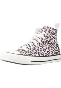 Converse - Kapcie CONVERSE CHUCK TAYLOR ALL STAR LEOPARD Nadruk zwierzęcy. Kolor: wielokolorowy. Materiał: tkanina. Wzór: nadruk, motyw zwierzęcy