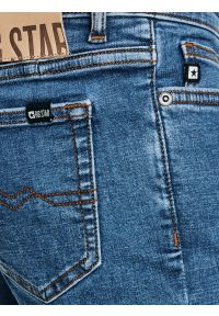 Big-Star - Jeansy chłopięce skinny niebieskie Eric 125. Stan: podwyższony. Kolor: niebieski. Materiał: jeans #3