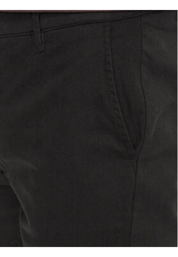 !SOLID - Solid Szorty materiałowe 21200395 Czarny Regular Fit. Kolor: czarny. Materiał: bawełna, materiał