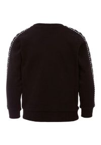 Bluza sportowa dla dzieci Kappa Ildan treningowa. Kolor: czarny. Sport: joga i pilates