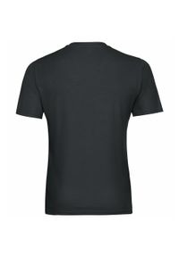 Koszulka z krótkim rękawem trekkingowa męska Odlo T-shirt F-DRY. Kolor: wielokolorowy, czarny, szary. Długość rękawa: krótki rękaw. Długość: krótkie