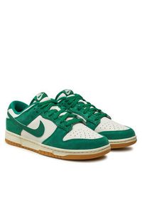 Nike Sneakersy Dunk Low Se HQ1519 030 Zielony. Kolor: zielony. Materiał: skóra, zamsz