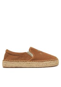 Replay - REPLAY Espadryle GWF22 .000.C0086T Beżowy. Kolor: beżowy. Materiał: materiał