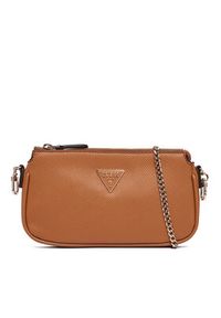 Guess Torebka Noelle II Mini HWZG96 72710 Brązowy. Kolor: brązowy. Materiał: skórzane #4
