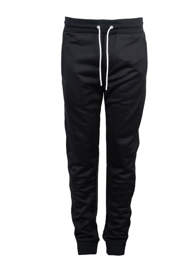 Bikkembergs Spodnie | C 1 022 01 M 3816 | Mężczyzna | Czarny. Okazja: na co dzień. Kolor: czarny. Materiał: bawełna, poliester. Wzór: nadruk. Styl: casual