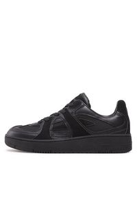 Trussardi Jeans - Trussardi Sneakersy 79A00844 Czarny. Kolor: czarny. Materiał: skóra #5