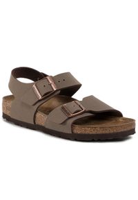 Birkenstock Sandały New York Kids Bs 0087783 D Brązowy. Kolor: brązowy. Materiał: skóra #1