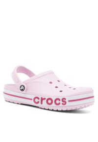 Crocs Klapki BAYABAND CLOG 205089-6TG Różowy. Kolor: różowy