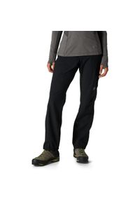 MOUNTAIN HARDWEAR - Spodnie Przeciwdeszczowe Damskie Mountain Hardwear Stretch Ozonic. Kolor: czarny. Sezon: lato. Sport: turystyka piesza