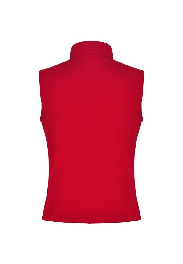 ROLY - Ocieplacz Softshell Dla Dorosłych Unisex Nevada. Kolor: czerwony. Materiał: softshell