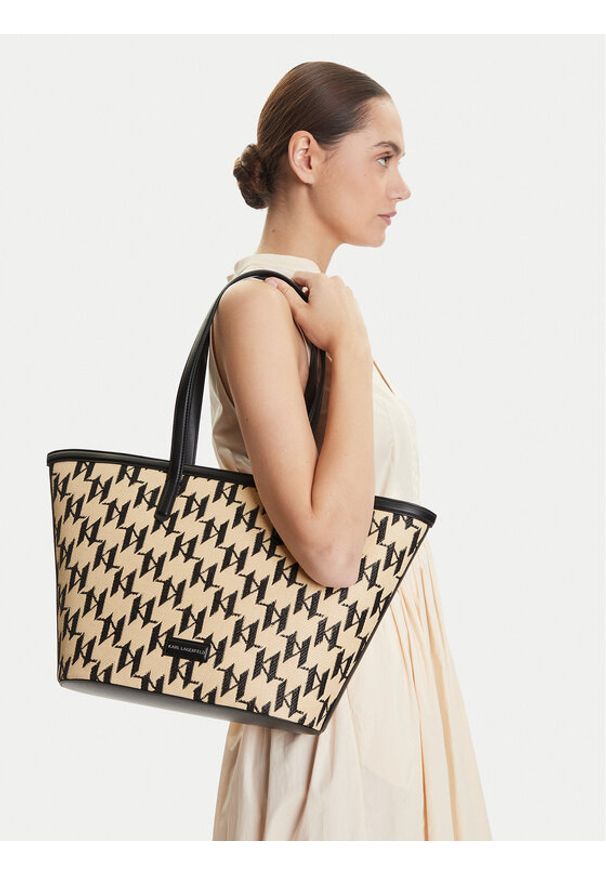 Karl Lagerfeld - KARL LAGERFELD Torebka A2W30170 Beżowy. Kolor: beżowy