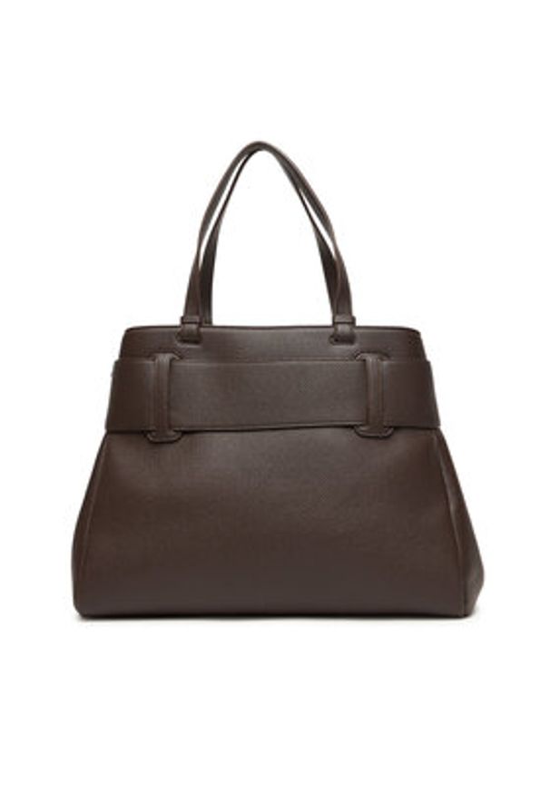 Armani Exchange Torebka XW000284 AF11902 U6304 Brązowy. Kolor: brązowy. Materiał: skórzane
