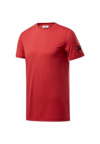 Koszulka męska Reebok Wor WE Commercial SS Tee. Kolor: czerwony