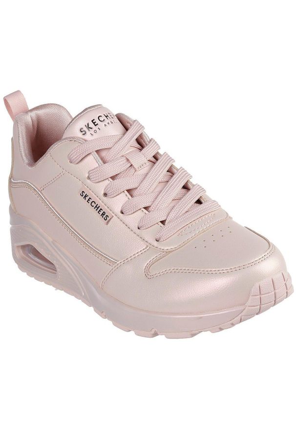 skechers - Adidasy Skechers Uno - Galactic Gal, Kobiety. Kolor: różowy. Materiał: materiał, syntetyk. Sport: fitness