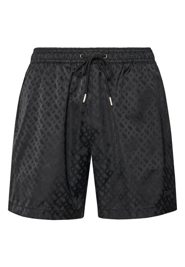 BOSS Szorty kąpielowe Jacques 50539313 Czarny Regular Fit. Kolor: czarny. Materiał: syntetyk