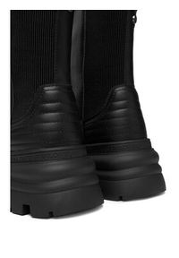 Buffalo Sztyblety Dione Chelsea Mid 1270128 Czarny. Kolor: czarny. Materiał: skóra #4