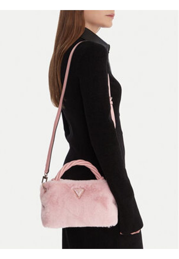 Guess Torebka Shaida HWWG81 43110 Różowy. Kolor: różowy