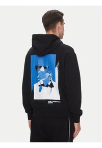 Karl Lagerfeld Jeans Bluza A2M20030 Czarny Relaxed Fit. Kolor: czarny. Materiał: bawełna #1
