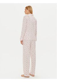 Lauren Ralph Lauren - LAUREN RALPH LAUREN Piżama ILN92368 Różowy Regular Fit. Kolor: różowy. Materiał: bawełna #3