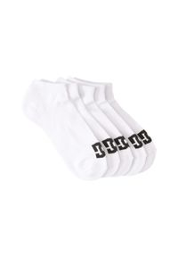 DC Shoes - dla Mężczyzn DC ANKLE 5PK Biały. Kolor: biały. Materiał: poliester, materiał, poliamid, bawełna, elastan