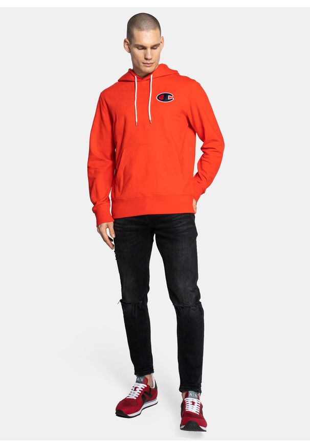 Bluza Champion Rochester 1919 Hoodie (214184-RS041). Kolor: czerwony. Materiał: materiał. Styl: sportowy, elegancki