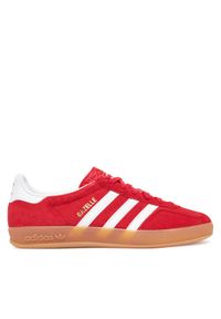 Adidas - adidas Sneakersy Gazelle In JI2063 Czerwony. Kolor: czerwony. Materiał: skóra, zamsz. Model: Adidas Gazelle #1