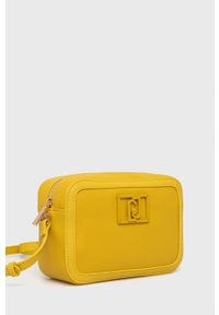 Liu Jo torebka kolor żółty. Kolor: żółty. Rodzaj torebki: na ramię