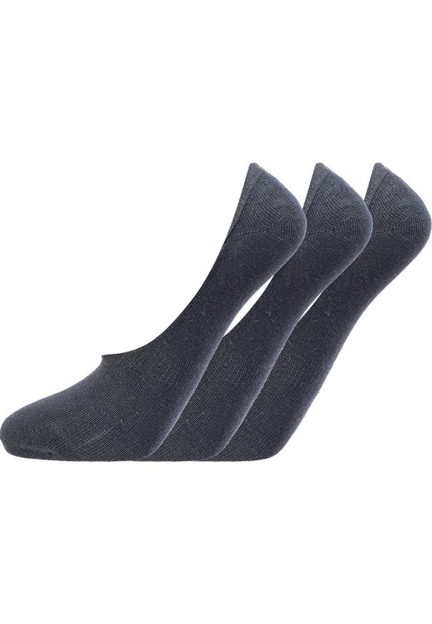 ENDURANCE - Skarpetki treningowe Livio 3-pack Silicone Sneaker Sock. Kolor: czarny. Sport: fitness