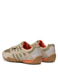 Geox Sneakersy U Snake Original U55MNA 02214 C5004 Beżowy. Kolor: beżowy. Materiał: skóra, zamsz #7