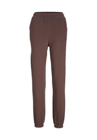 JJXX Spodnie dresowe 12223960 Brązowy Relaxed Fit. Kolor: brązowy. Materiał: bawełna, dresówka, syntetyk #8