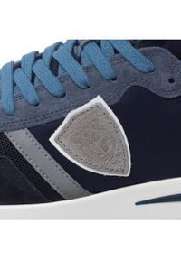 Philippe Model Sneakersy Tropez 2.1 TYLU W019 Granatowy. Kolor: niebieski. Materiał: zamsz, skóra