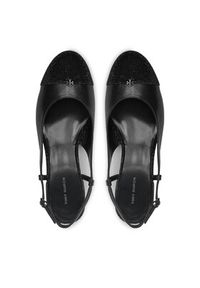 Tory Burch Czółenka Cap-Toe Pave Singback Pump 160256 Czarny. Kolor: czarny. Materiał: skóra #3