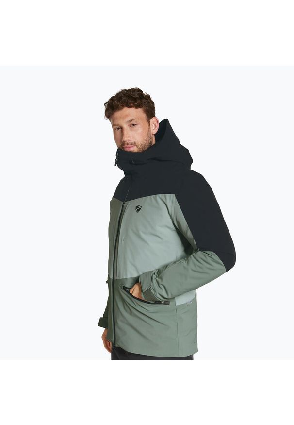 Ziener - Kurtka narciarska męska ZIENER Triglav. Kolor: zielony. Sezon: zima. Sport: narciarstwo