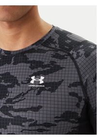 Under Armour Koszulka techniczna HeatGear® Printed 6009657 Czarny Slim Fit. Kolor: czarny. Materiał: syntetyk #4