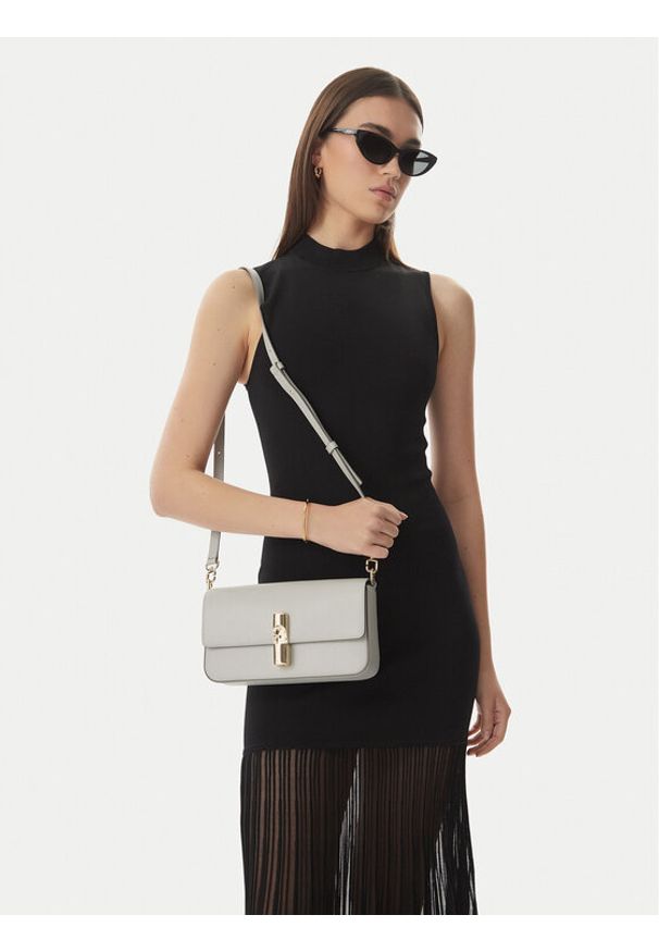 Furla Torebka Iride S WB01826 ARE000 CN CRH00 Niebieski. Kolor: niebieski. Materiał: skórzane