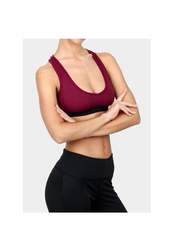 SENSOR - Stanik sportowy Sensor Merino DF Bra. Kolor: fioletowy