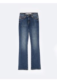 Big-Star - Jeansy damskie granatowe Adela Bootcut 536. Kolor: niebieski. Styl: klasyczny #5