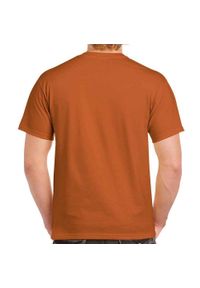 GILDAN - Ultra Bawełniana Koszulka Unisex Dla Dorosłych. Kolor: pomarańczowy. Materiał: bawełna