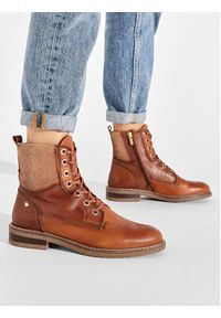 Pikolinos Botki W8J-8966C1 Brązowy. Kolor: brązowy. Materiał: skóra #7