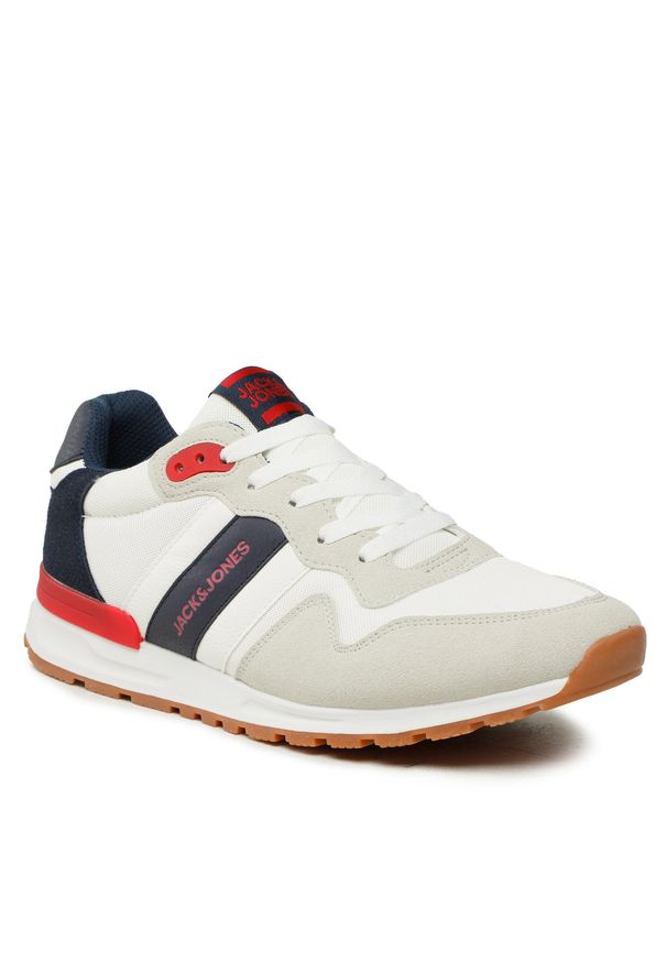 Jack & Jones - Sneakersy Jack&Jones 12217172 Winter White 4164417. Kolor: biały