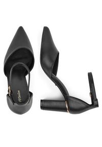 DeeZee Czółenka LWXH916-4 Czarny. Kolor: czarny. Materiał: skóra #5