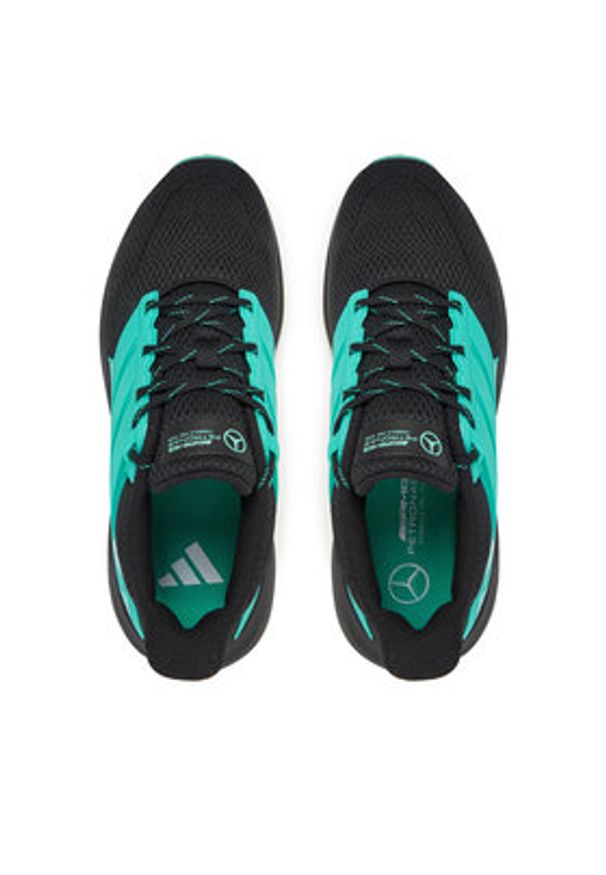 Adidas - adidas Sneakersy Mercedes - AMG Petronas Formula One Team Ultimashow 2.0 Trainers JR1073 Czarny. Kolor: czarny. Materiał: materiał