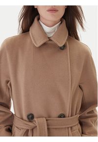 Weekend Max Mara Płaszcz przejściowy Cascia 2525016072 Beżowy Regular Fit. Kolor: beżowy. Materiał: kaszmir #6