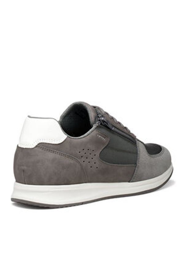 Geox Sneakersy U Avery U65H5A 0EK11 C9002 Szary. Kolor: szary. Materiał: skóra