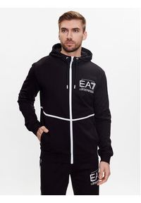 EA7 Emporio Armani Dres 3RPV52 PJ05Z 1200 Czarny Regular Fit. Kolor: czarny. Materiał: bawełna, dresówka #5