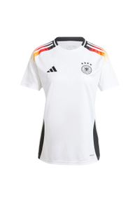 Adidas - Koszulka Germany 24 Home. Kolor: biały. Materiał: materiał