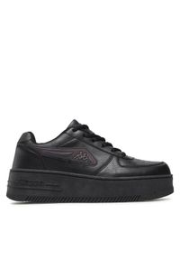 Kappa Sneakersy 243001GC Czarny. Kolor: czarny. Materiał: skóra #1