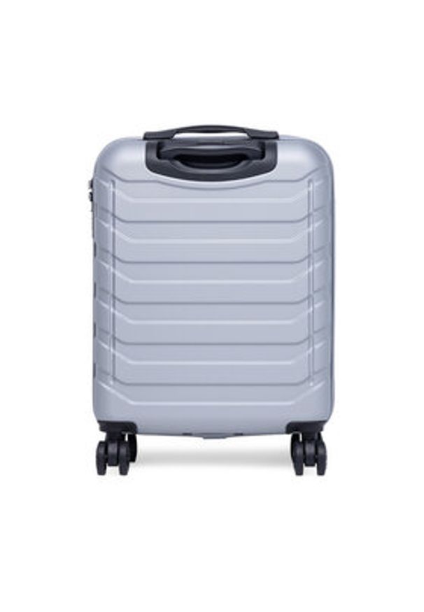 Gino Rossi Walizka kabinowa GIN-S-003-05-SILVER Srebrny. Kolor: srebrny