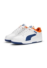 Buty Sportowe Dziecięce Puma Rebound Joy Lo Jr. Okazja: na co dzień. Kolor: biały. Materiał: materiał, syntetyk